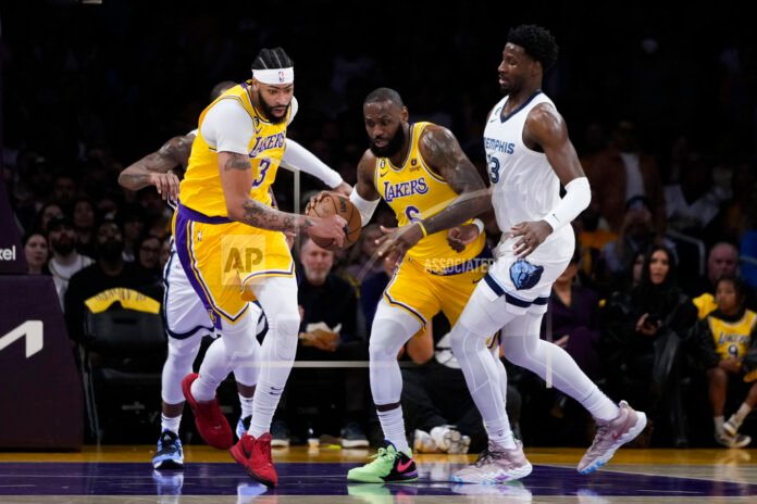 Grizzlies Lakers Basketball